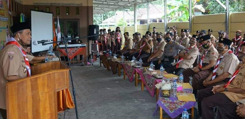 Bupati Loekman Buka Rakercab Pramuka Lamteng
