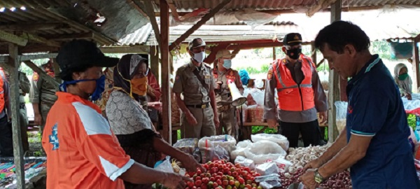 Satgas Covid-19 Kecamatan Trimurjo Gelar Razia Yustisi