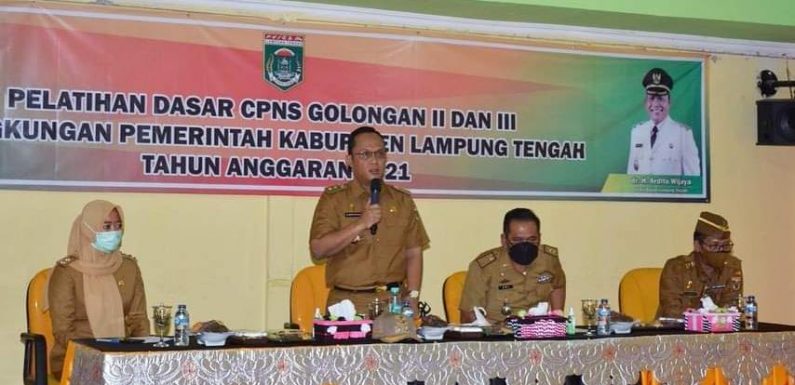 Pesan Wabup Ardito di Diklat CPNS; Serap Ilmunya Aplikasikan saat Bekerja