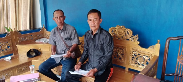 Puluhan Warga Nunggalrejo Protes Pengalihan Jalan untuk Pembangunan Masjid Ponpes Mahad Tahkimussunah Al Islamy
