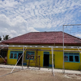 Kantor Kampung Simpang Agung Rehab Dengan Anggaran Swadaya