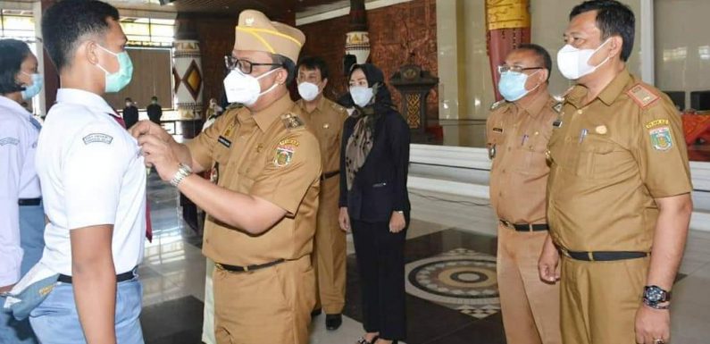 Hadiri Seleksi Paskibra Lamteng, Begini Kata Wabup Ardito Wijaya