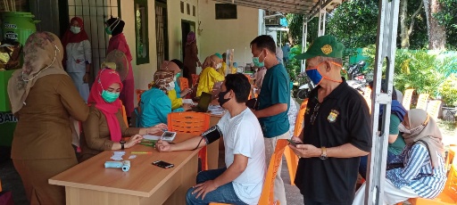 Pemkab-PWI Lamteng Gelar Vaksinasi untuk Awak Media