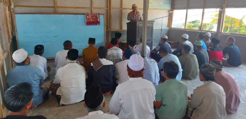 Jumling, Sampaikan Pesan Kamtibmas dan Prokes Covid-19