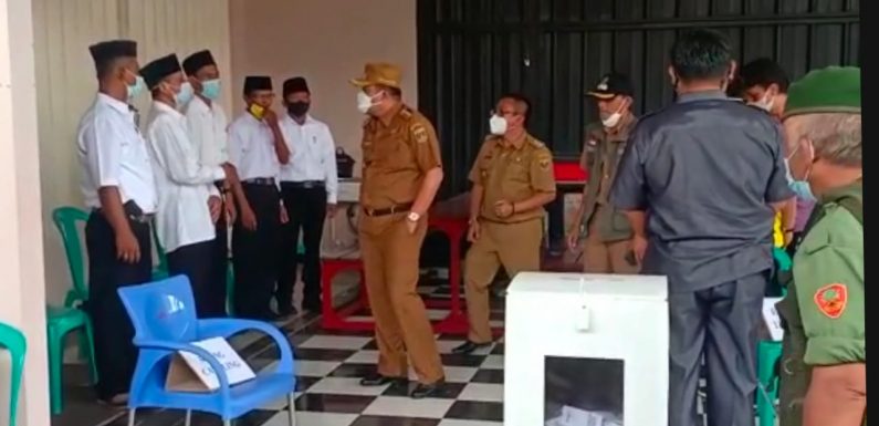 Bupati Musa Kunjungi Pilkaling Kelurahan Bandarjaya Timur