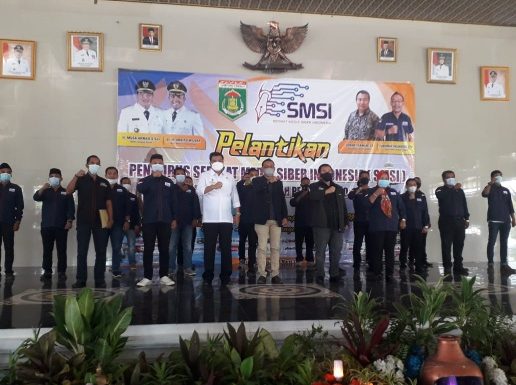Sah, Pengurus dan Anggota SMSI Lamteng Periode 2020-2025 Dilantik