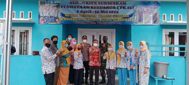 Koordinator PLKB Bersama Forkopincam Trimurjo Launching PK21
