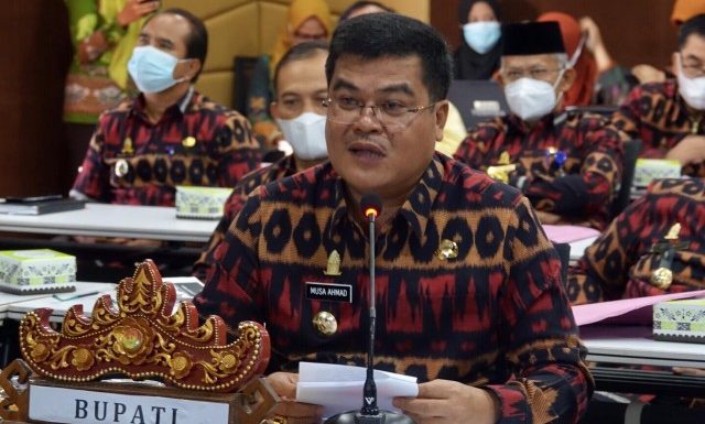 Momentum Puasa Ramadan, Bupati Musa Ajak Masyarakat Doakan Agar Covid 19 Hilang dari Lamteng