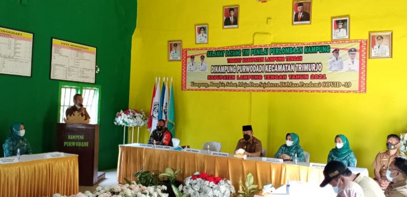 Kampung Purwodadi Siap Wakili Lamteng di Lomba Tingkat Provinsi