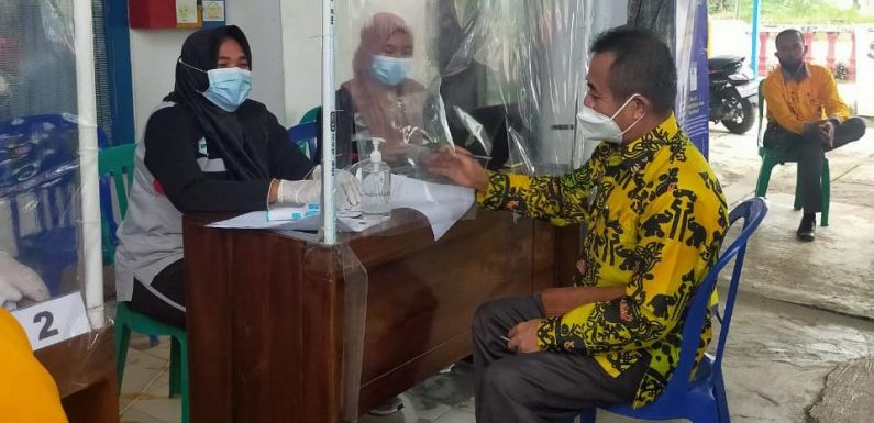 Puskesmas Simbarwaringin Gelar Vaksinasi Tahap Kedua Kepada ASN se-Kecamatan Trimurjo