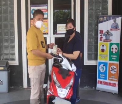 Sempat Viral, Motor Korban Pencurian Berhasil Ditemukan Tekab 308 Polres Lamteng