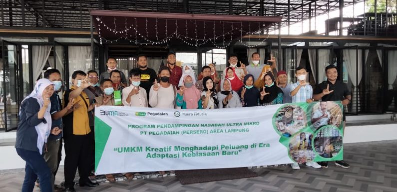 PT Pegadaian Bandarjaya Ajak Pelaku Usaha Mikro di Lamteng Investasi Emas