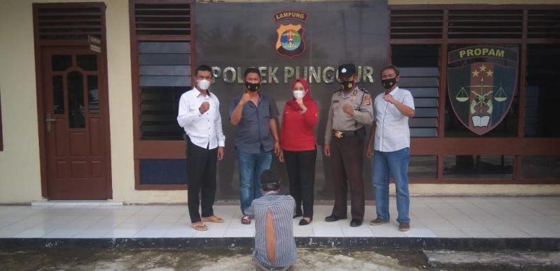 Dibantu Warga, Kanit Reskrim Polsek Punggur Tangkap Pencuri HP
