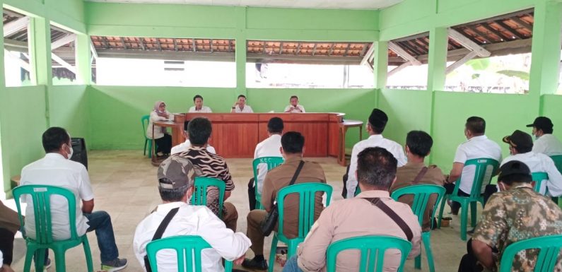 Sosialisasikan Perbup Nomor 13 Tahun 2021 Tentang Pilkaling, Kabag Tapem : Tidak Ada Masa Periode Bagi kaling