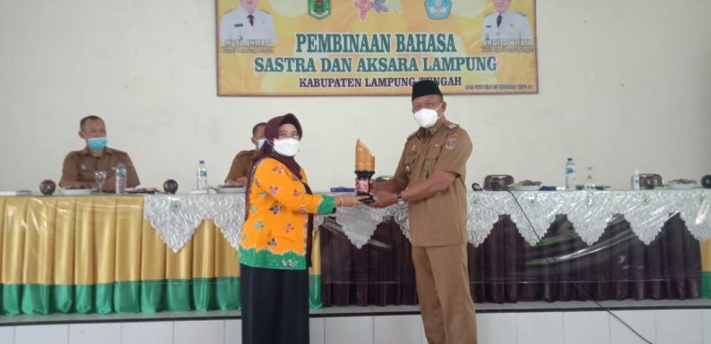 Disdikbud Lakukan Pembinaan Bahasa, Sastra dan Aksara Lampung di Trimurjo