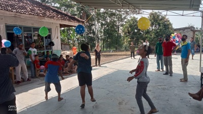 Peringati HUT RI ke-76 di Masa Pandemi, Warga Mujirahayu Terapkan Prokes