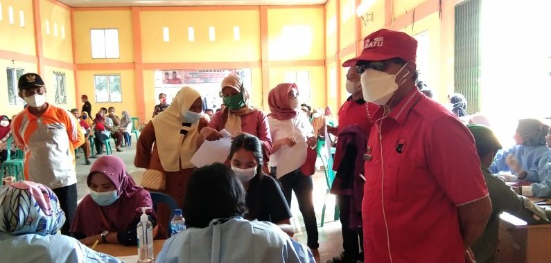 PDI-P Lamteng Kembali Lakukan Vaksinasi Covid-19, Salurkan 1.500 Dosis di Seputihagung