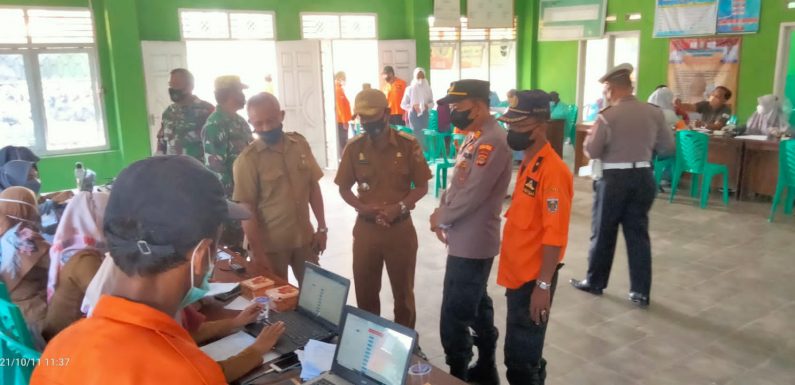 Vaksinasi Tahap Pertama di Kampung Notoharjo Lebihi Target