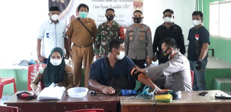 Kampung Buminabung Ilir Kebut Vaksinasi, Sehari Tembus 1.114 Dosis