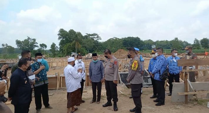 Petakan Keamanan, Kapolda Lampung Tinjau Persiapan Muktamar NU di Ponpes Darussa’adah