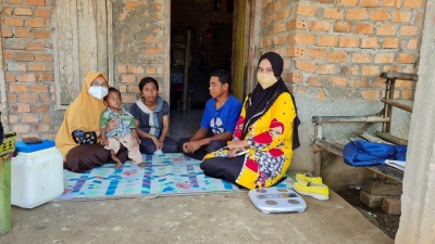 Alhamdulillah, Kondisi Balita Penderita Gizi Buruk di Bandarsakti Mulai Membaik