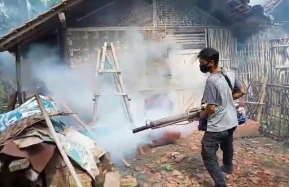 Peran Aktif Bindes Kampung Liman Benawi, Cegah Terjadinya Wabah DBD saat Musim Penghujan