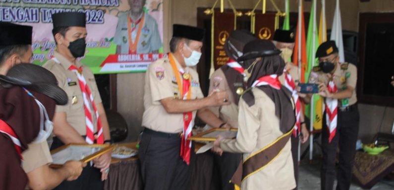 Gelar Rakercab, Ini Program Pramuka Lamteng Tahun 2022