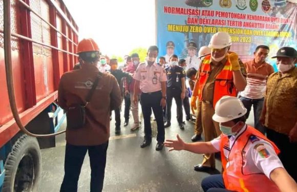 Lakukan Normalisasi ODOL, Dishub Lamteng Terima Penghargaan dari IPKBI Lampung