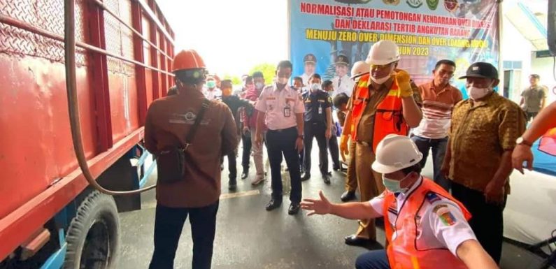 Lakukan Normalisasi ODOL, Dishub Lamteng Terima Penghargaan dari IPKBI Lampung