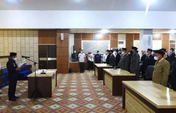6 Kepala OPD di Lamteng Dikukuhkan, Berikut Daftarnya
