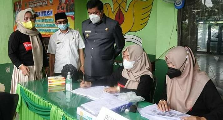 Vaksinasi Covid 19 Lansia di Lamteng Capai 93,74 Persen