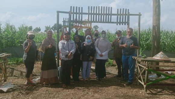 Jelang Kedatangan Ganjar Pranowo, Aparatur Kampung Liman Benawi Lakukan Persiapan