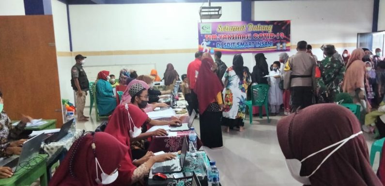 344 Siswa SD IT Smart Insani Bandarjaya Telah Divaksin