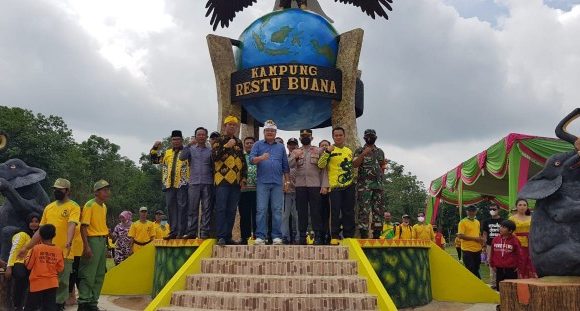 Bupati Musa Ahmad Resmikan Taman Berjaya Restu Buana