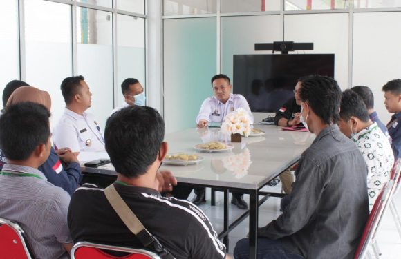 Gelar Audiensi, Kalapas Kelas IIB Gunungsugih Sambut Baik SMSI Lamteng