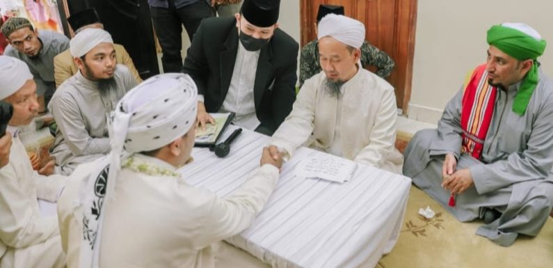 Habib Maher dari Yaman Hadiri Pernikahan Putri Pengurus Yayasan Masjid Istiqlal Bandarjaya