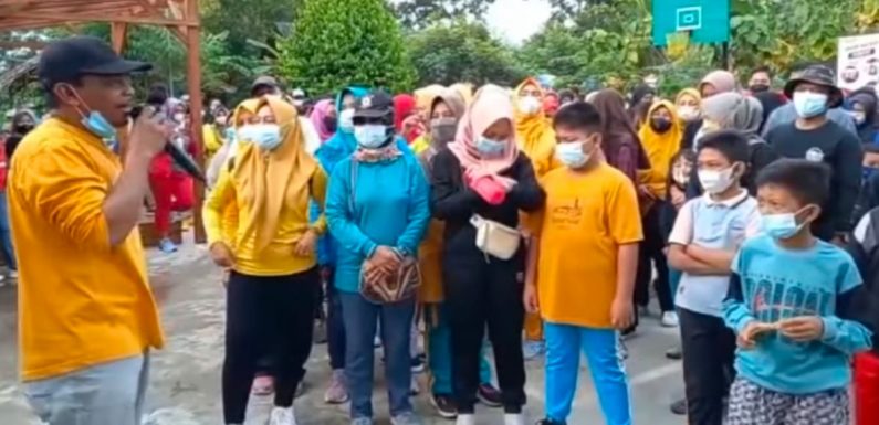 Ribuan Peserta Ikuti Jalan Sehat Sambut HUT Pakare ke 1