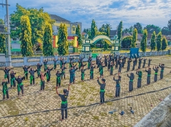 Pencak Silat Pagar Nusa di MTS Alhikamus Salafiah Buka Calon Anggota Baru