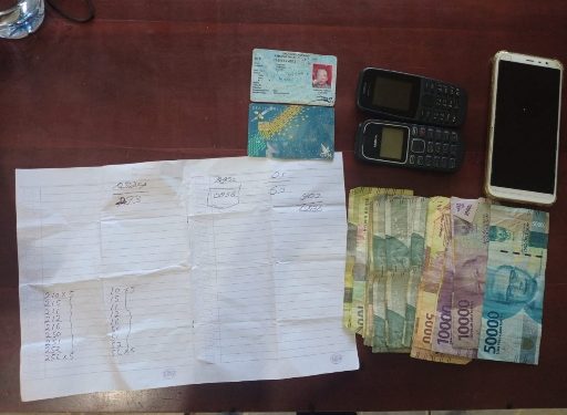 Diduga Main Judi Togel, 2 Pelaku Diamankan Anggota Polsek Seputihmataram