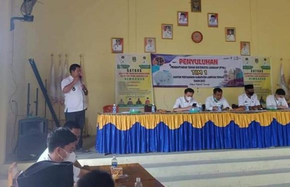 PTSL Tahun 2022, Kampung Buminabung Ilir Dapat Kuota 800 Bidang