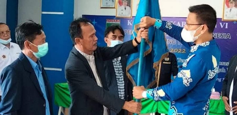 Hasil Konferkab ke VI, Ganda Haryadi Kembali Pimpin PWI Lamteng