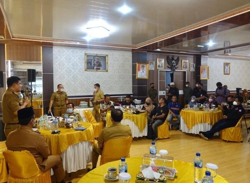 Coffee Morning dengan Insan Pers, Bupati dan Wabup Ajak Satu Frame Menuju Lamteng Terbaik