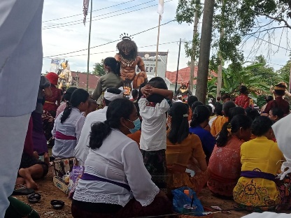 Umat Hindu Kampung Dharmaagung Rayakan Nyepi
