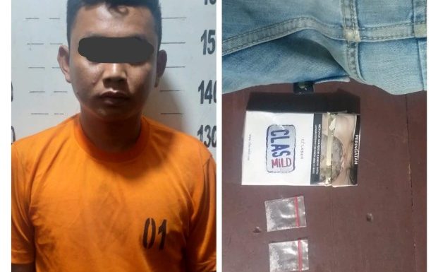 Simpan Sabu di Bungkus Rokok, Warga Kotagajah Ditangkap Unit Reskrim Polsek Punggur