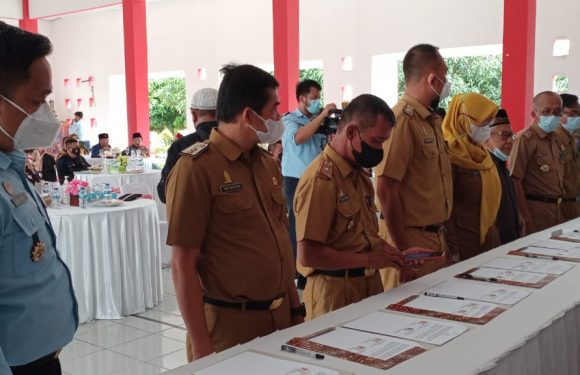 Tingkatkan Kualitas Keterampilan WBP, Lapas Kelas IIB Gunungsugih Laksanakan PKS Bersama 17 Kolega