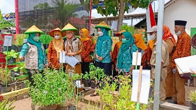 Kampung Mujirahayu dinilai, wakili Kecamatan Seputihagung di Lomba Kampung Tingkat Kabupaten