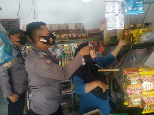 Cegah Penimbunan, Satgas Pangan Polres Lamteng Cek Ketersediaan Sembako