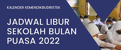 Ini Jadwal Libur Sekolah pada Ramadhan dan Idul Fitri tahun 2022 di Lampung Tengah