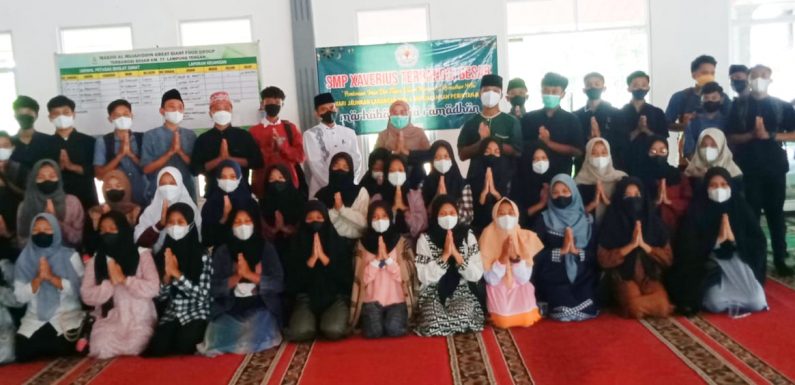 Songsong Ramadan 1443 H  Sekolah Xaverius Terbanggi Besar Gelar Kegiatan Moderasi Beragama