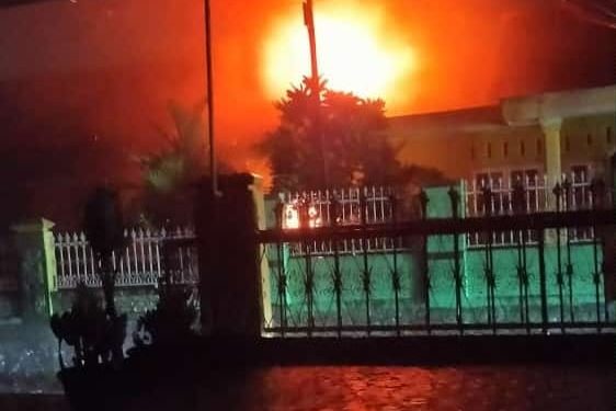 Dua Unit Rumah di Perum GMP Yukumjaya Terbakar